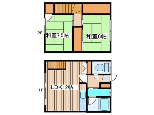 第３コーポ春の物件間取画像